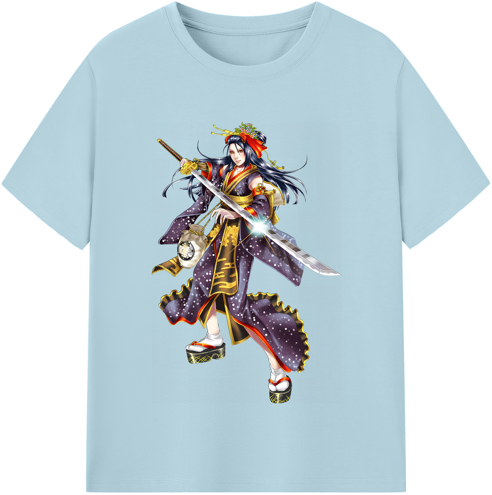 （画像用） 刀剣乱舞 Touken Ranbu 綿100％半袖Tシャツ（フロントプリント）